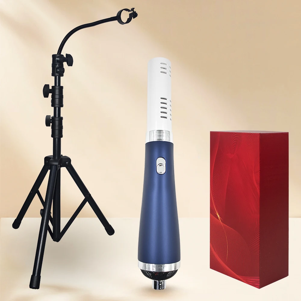 

Newest Terahertz Blower Wand With Bracket Terahertz Wand Therapy Infused with Acupuncture Principles IteraCare Health Machine