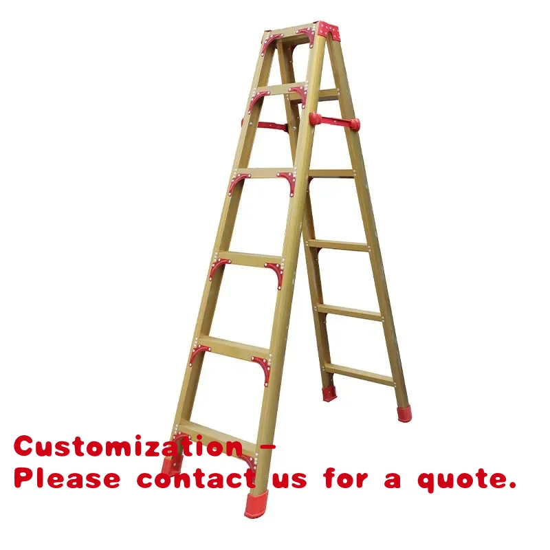 

Customize.Aluminum Folding Multifunctional Ladder Large and Small Hinge Folding Aluminum Stairs Climbing Ladder Telescopic Ladde