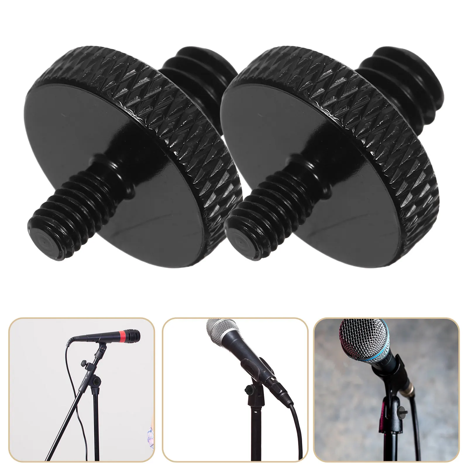 8 Pcs Mic Stand Screw Female Thread Adapter Camera Expansion Screws for Metal Tripod