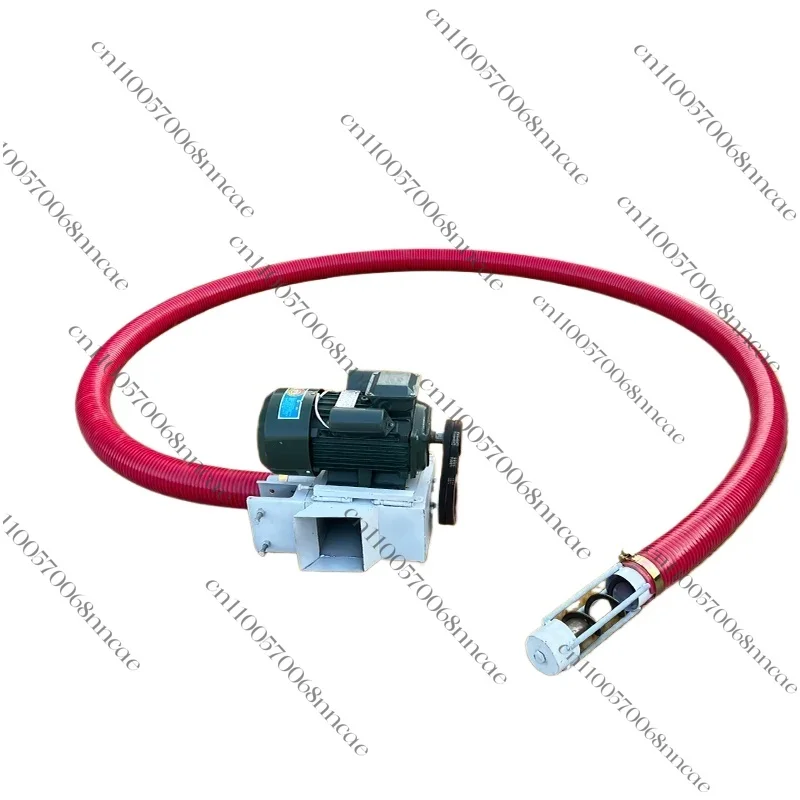 Powerful grain suction machine Small household spiral auger rice wheat corn hose feeder