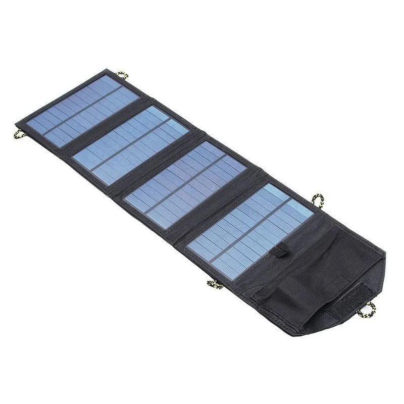 70W Foldable Solar Panel Bag USB 5V Solar Charger Waterproof Solar Battery Portable Mobile Power Bank for Outdoor Camping Hiking