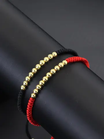 Classic Chinese Knot Bracelet Women Men Handmade Weaven Lucky Black Red String Braclet Casual Office Accessories Gift For Lover