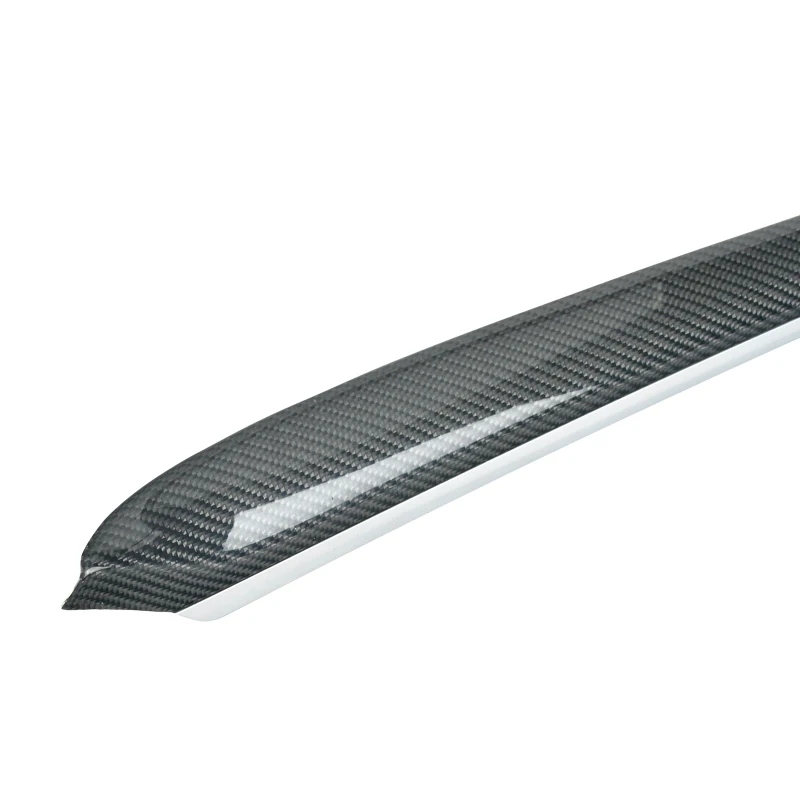 For Tesla Model Y 2020+ Model 3 17-22 Forged Carbon Fiber Dashboard Central Control Panel Decorative Strips Car Interior Sticker