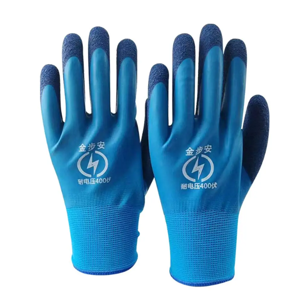 Guantes aislantes para electricista de alta elasticidad, protectores de seguridad para pantalla táctil, guantes protectores para electricista, antielectricidad