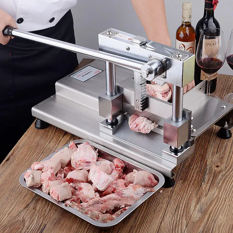 

Bone Cutting Machine Manual Rib Cutting Machine Pig Foot Pig Trotter Bone Chopping Machine Small Bone Sawing