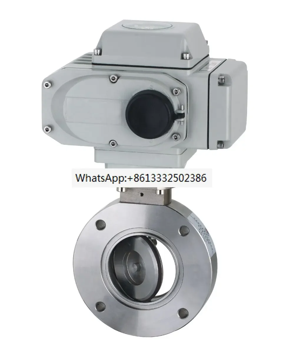 High vacuum electric butterfly valve GID-150 GID-200 GID-250 GID-300 GID-400