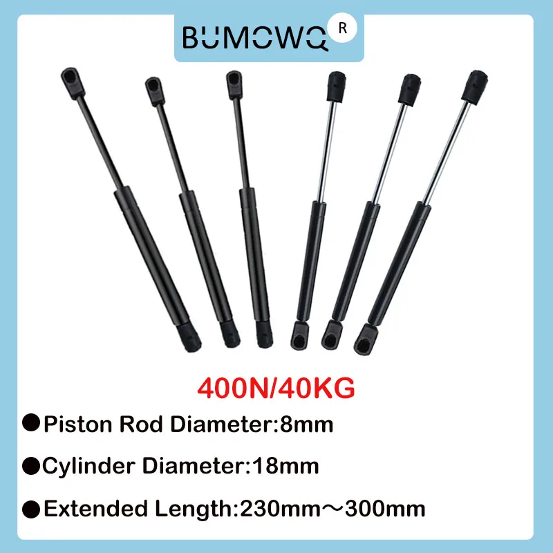 

1PC 230mm-300mm 40kg/400N Car Strut Bars Furniture Strut Bar Gas Shock Absorber Hydraulic Lift Kitchen Cabinet Hinge