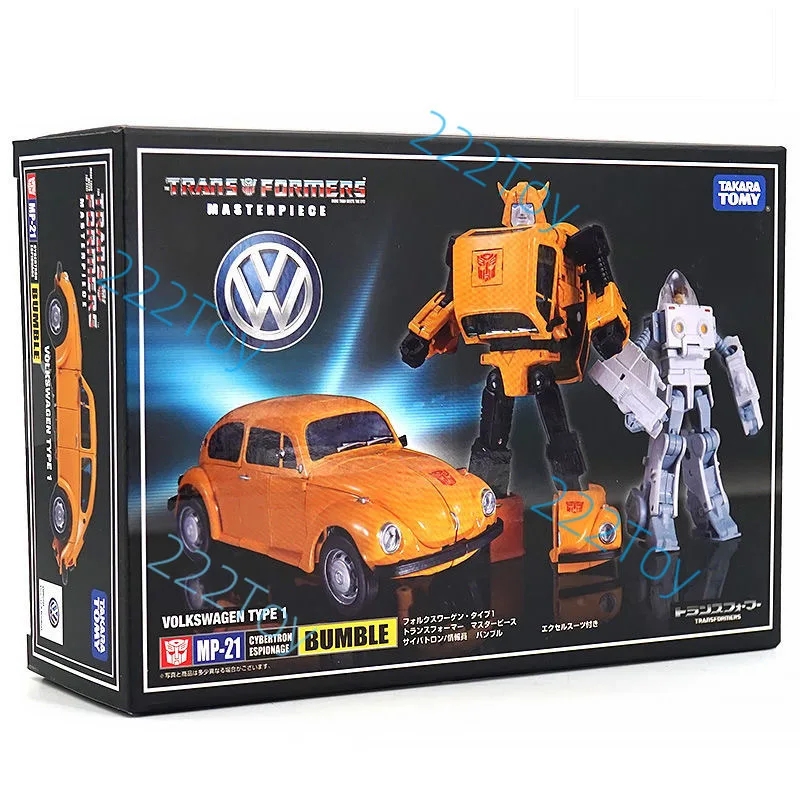 In Stock Transformers Masterpiece MP-21 KO Bumblebee Edition Classic Action Figures Model Robot Toy Collectibles Hobbies Gifts