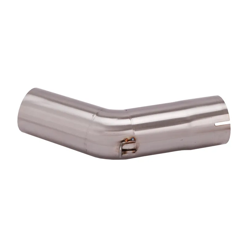 50.8mm Motorcycle Exhaust System Stainless Steel Middle Link Pipe Connection Slip On For BMW C650GT 2016-2020 4