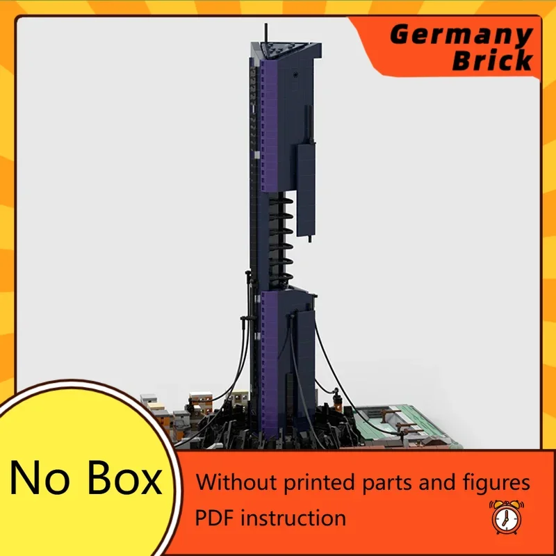 

Technical Moc Bricks Street View Model City 17 Eastern Europe Modular Building Blocks Gift Toys For Children DIY Sets Assembling