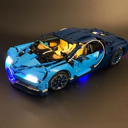 No Building Blocks Lamp Lighting for Bugatti Chiron 42083 DIY Toys Gift Only Lighting Set