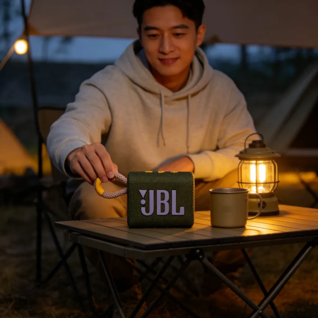 JBL GO3 3rd Gen Portable Wireless Bluetooth Speaker, Mini Bass Waterproof Outdoor Audio