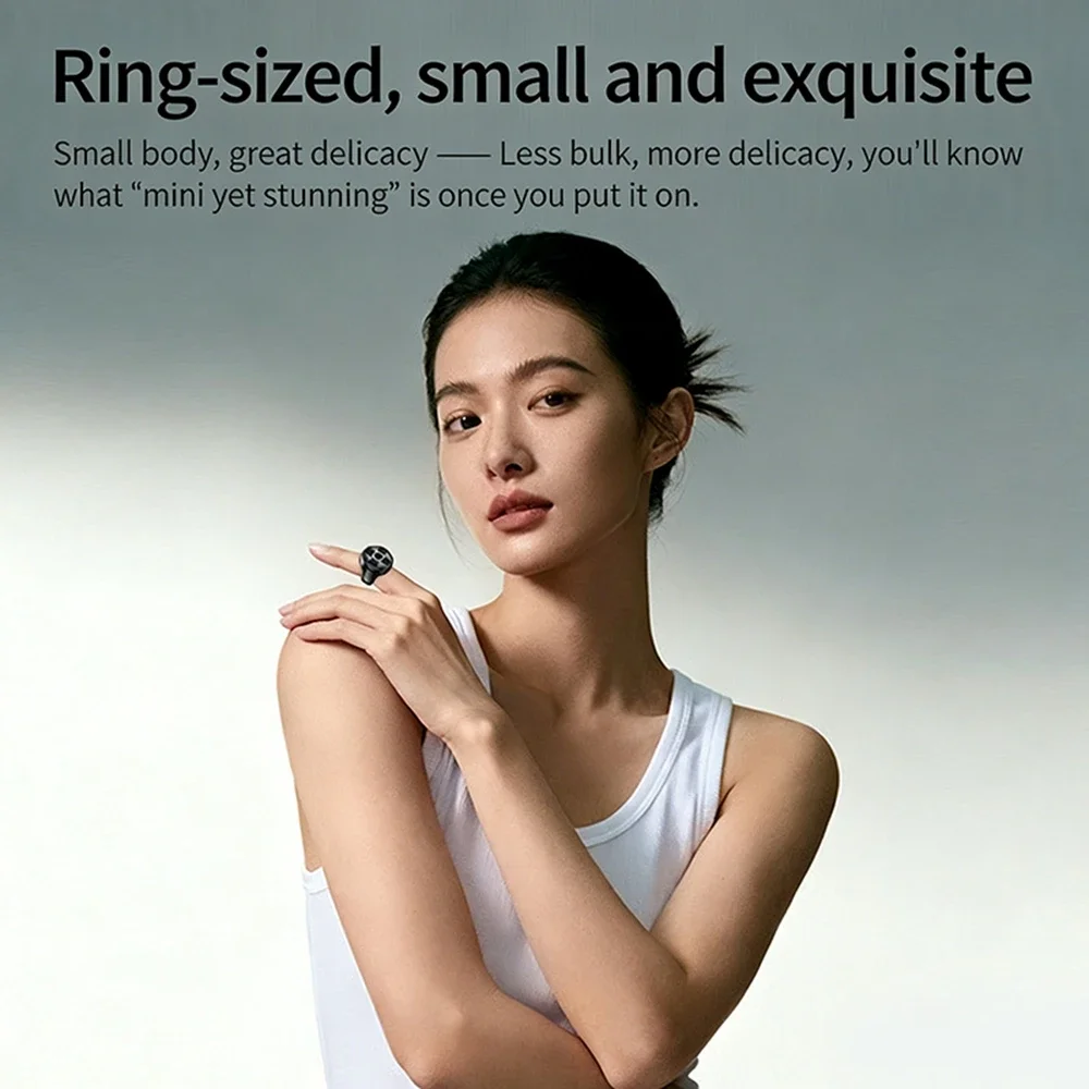 

Smart Bluetooth Ring With Charging Case For Smartphone,Intelligent Photo Control, Selfie, Douyin Video, And Page Flipping Remote
