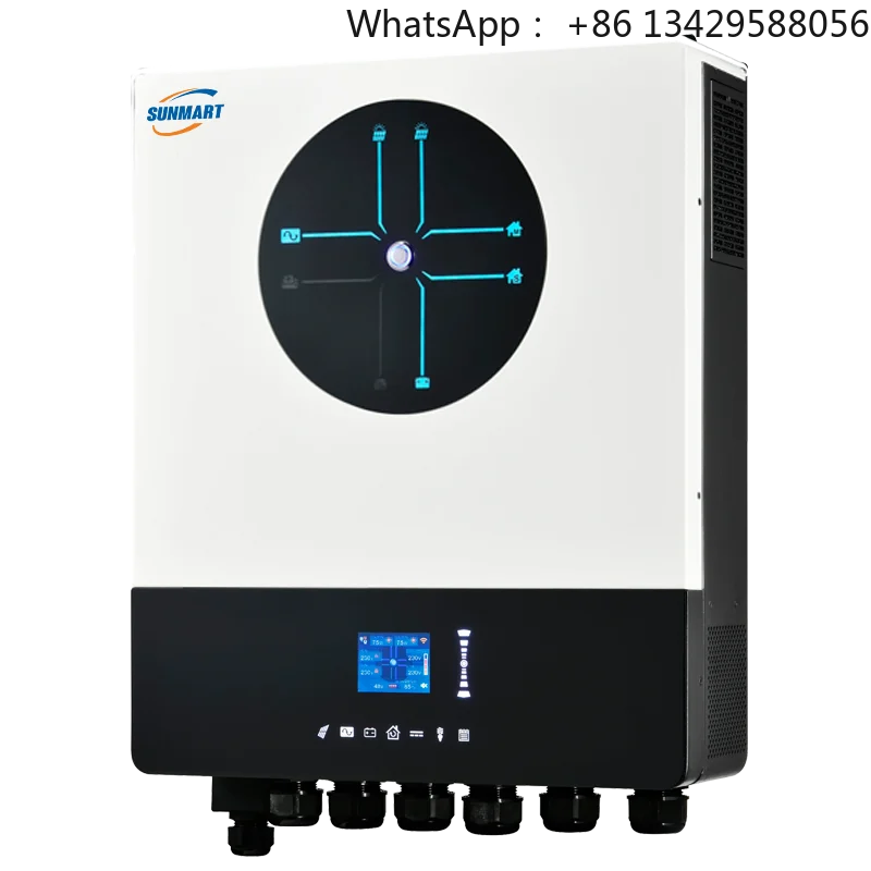 Axpert Ultra 11kw NEW inverter 48V 150A 2 MPPT controllers WiFi Dual output & input Hybrid parallel 6 units On Off Inverter