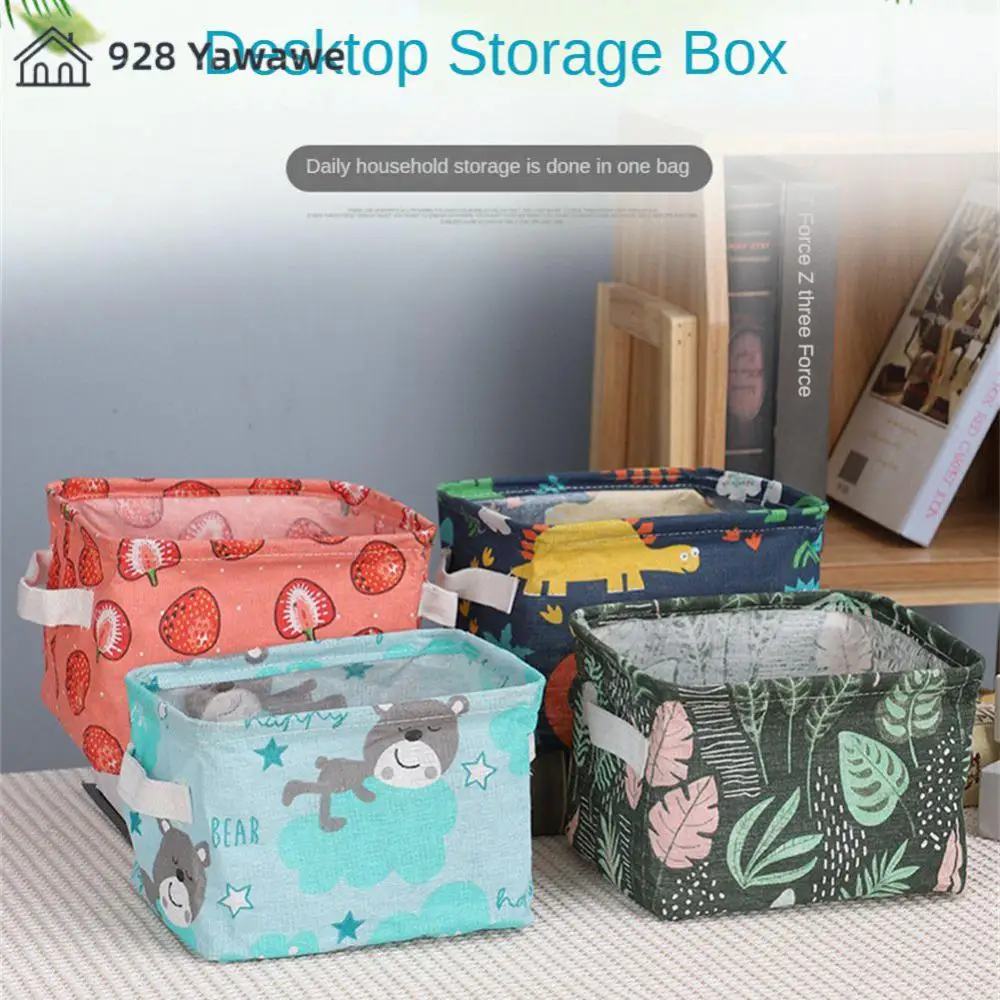 Office Stationery Organizer Made Of Fabric With Good Moisture Permeability Easy To Clean Exterior Home Storage Box Storage Box