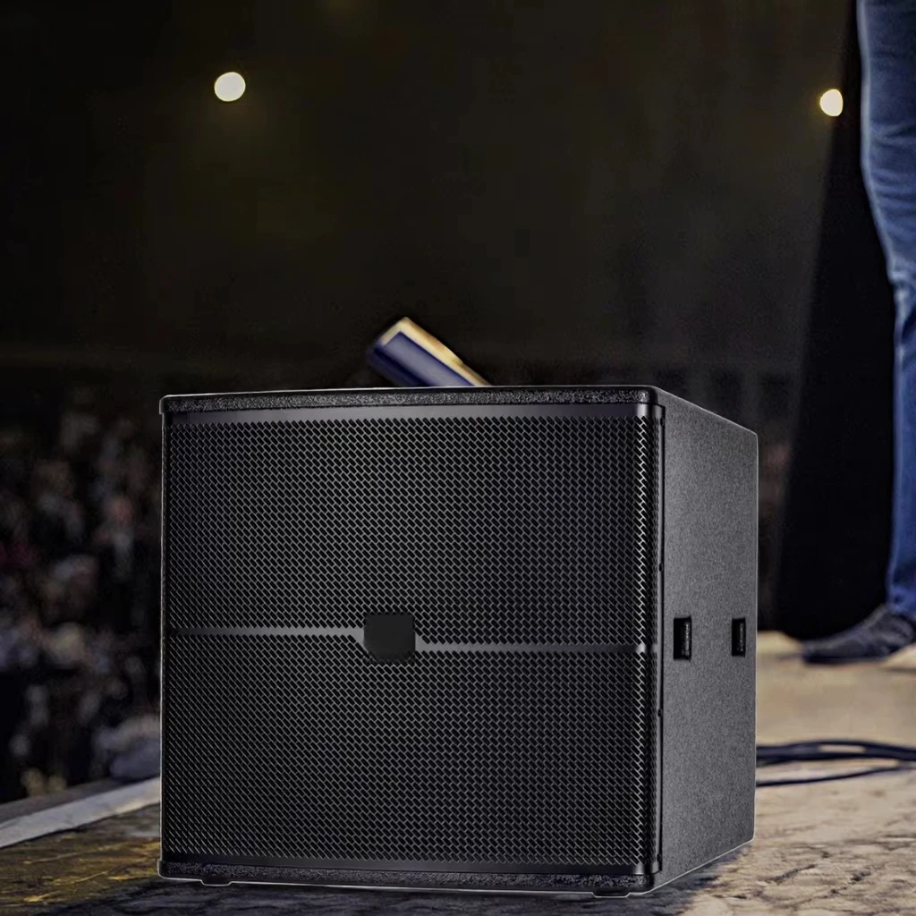 Professional Single Passive Audio Boombox 18-Inch Powerful Subwoofer Sound System for Outdoor/Karaoke/Party Use