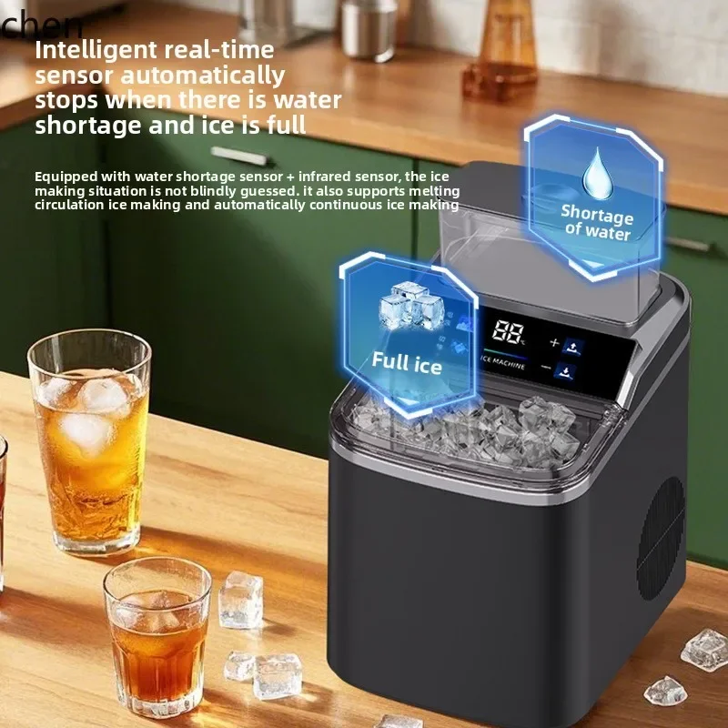 Small Home Portable Mini Summer Office Dormitory Portable Automatic Commercial Ice Cube Making Machine