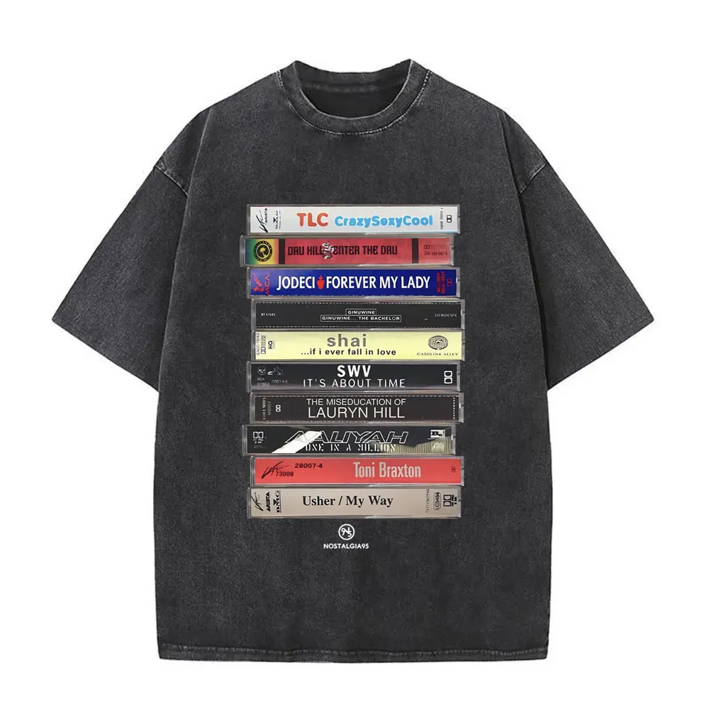 غسلها خمر لورين هيل كيف ستفز عندما تكون على حق في تي شيرت الرجال النساء الهيب هوب موضة Crewneck تي شيرت