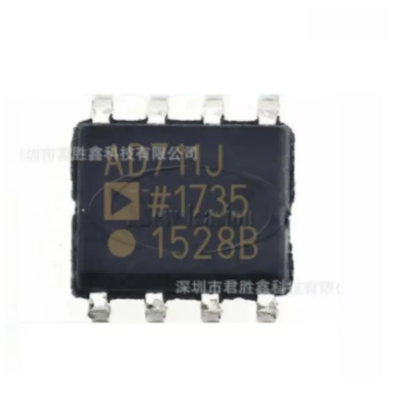 5PCS AD711JRZ Single Precision Op-Amp SOIC-8 4MHz 20V/μs BiFET Input Low Noise Original New