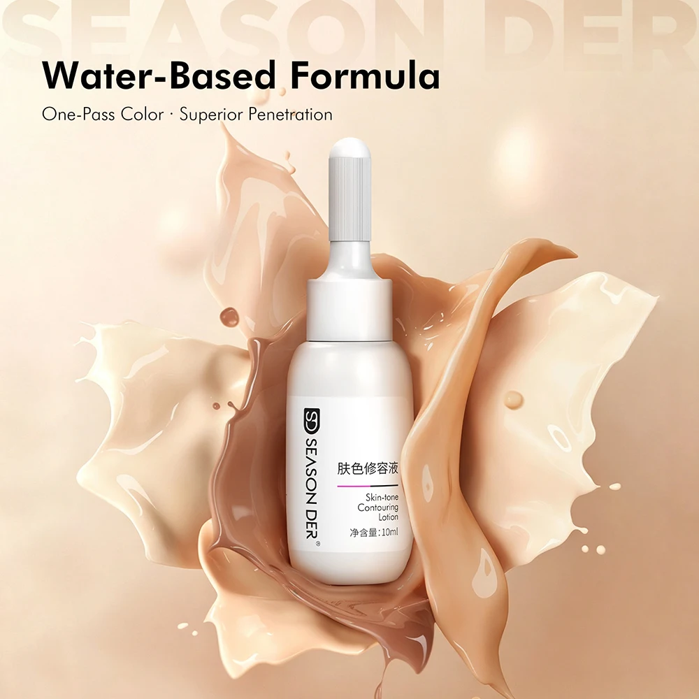 10ml Permanent Makeup Ink - Skin Tone Scar & Stretch Mark Camouflage Pigment for Restoring Natural Complexion Tattoo