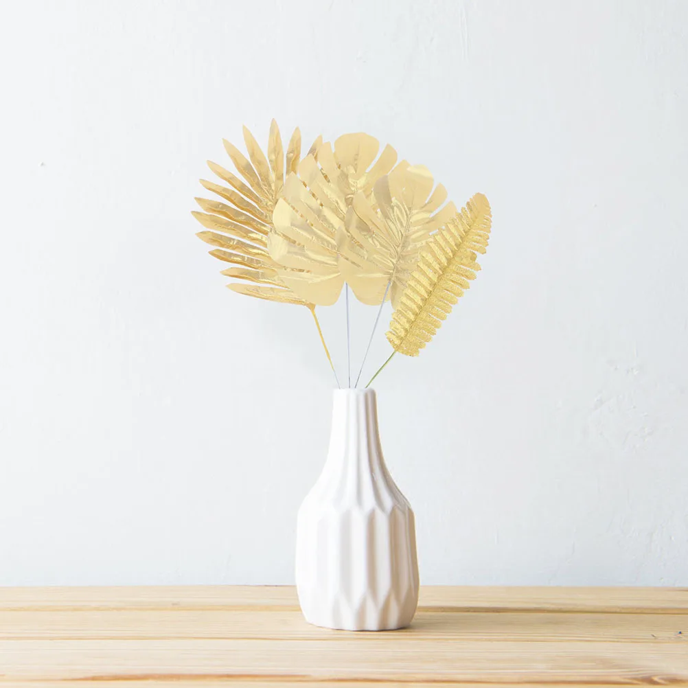 

20Pcs Fake Leaf Decor Simulation Plant Adornment Artificial Plant Decoration for Flower Arrangements Scene Layout