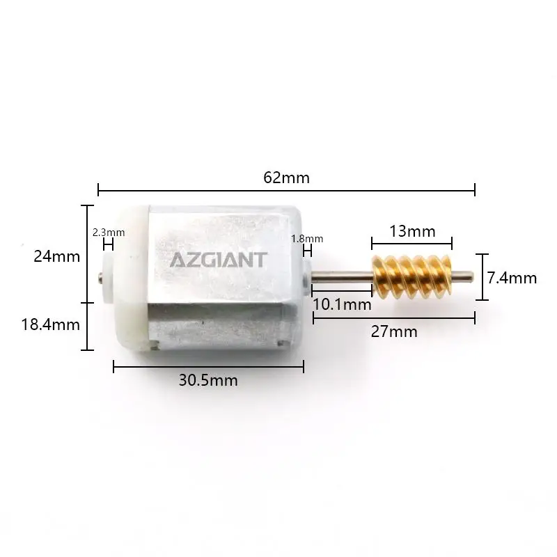 AZGIANT Car Door Locking System Motor FC-280 Side Door Lock Complete Repair Motor For 2017-2022 Hyundai Ioniq