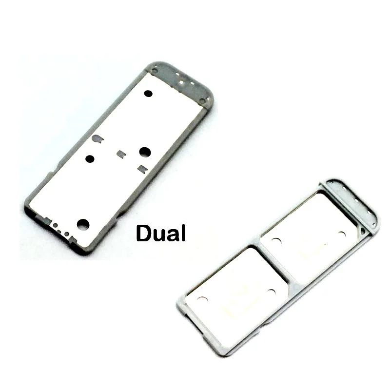 Single & Daul Sim Card Tray for Sony Xperia XA F3111 F3113 F3115 SIM Card Slot For Sony E5 F3311 F3313 Sim Card Reader Holder