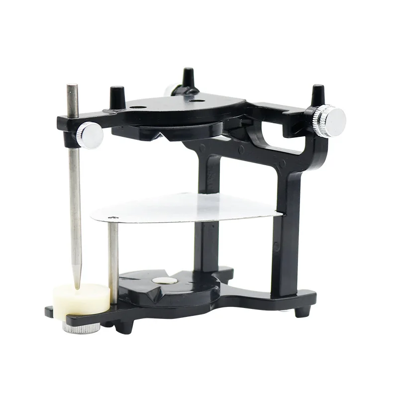 Adjustable Dental Magnetic Denture Articulator Big Size C Type Oral Anatomical Denture Articulator Dental Lab Equipment Supplies