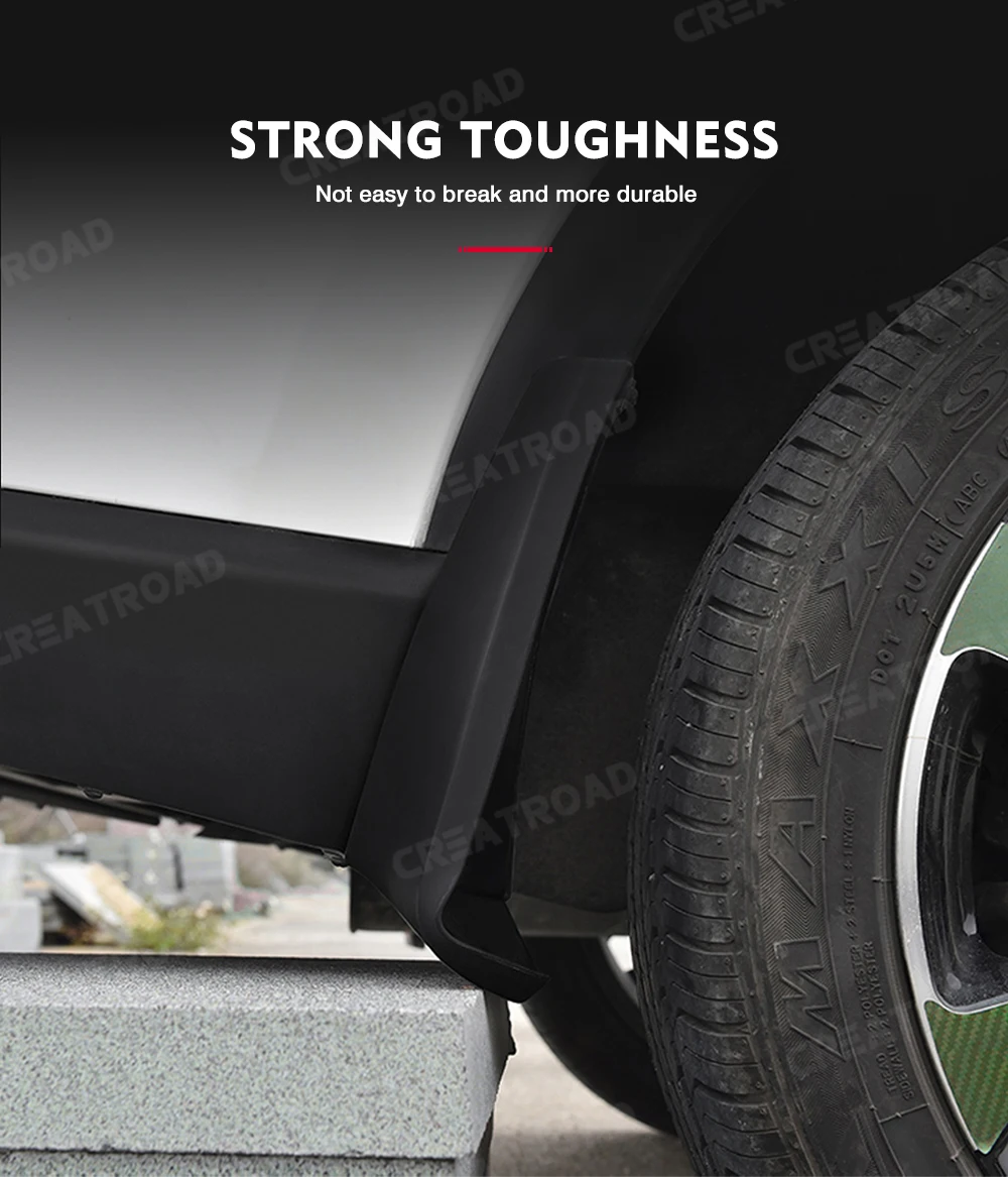 Auto-Schmutzfänger Spritzschutz für Volkswagen VW Transporter T5 T6 Caravelle Multivan 2008-2020 – Detail 4