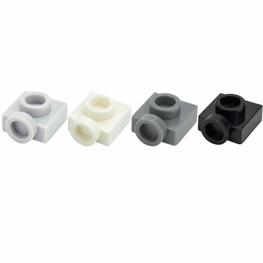 1x1 Side Knob D133 100pcs DIY Enlighten Block Brick Part Side With Dots Compatible With JH1780 Assembles Particles