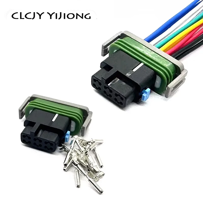 

1 Set 12 Pin Female Automotive Waterproof Wire Connector Sealed Cable Connectors Tachometer Plug for Harley DJ7127A-0.8-21