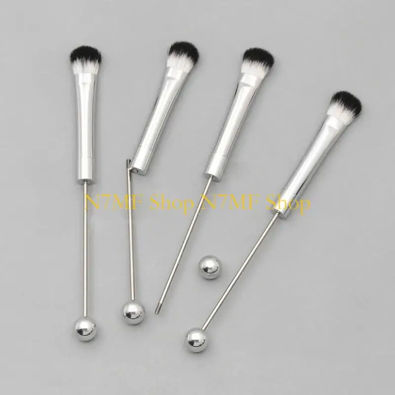 مجموعة فرش مكياج متعددة الوظائف N7MF أدوات تجميل للمكياج مصنوعة من الخرز بنفسك