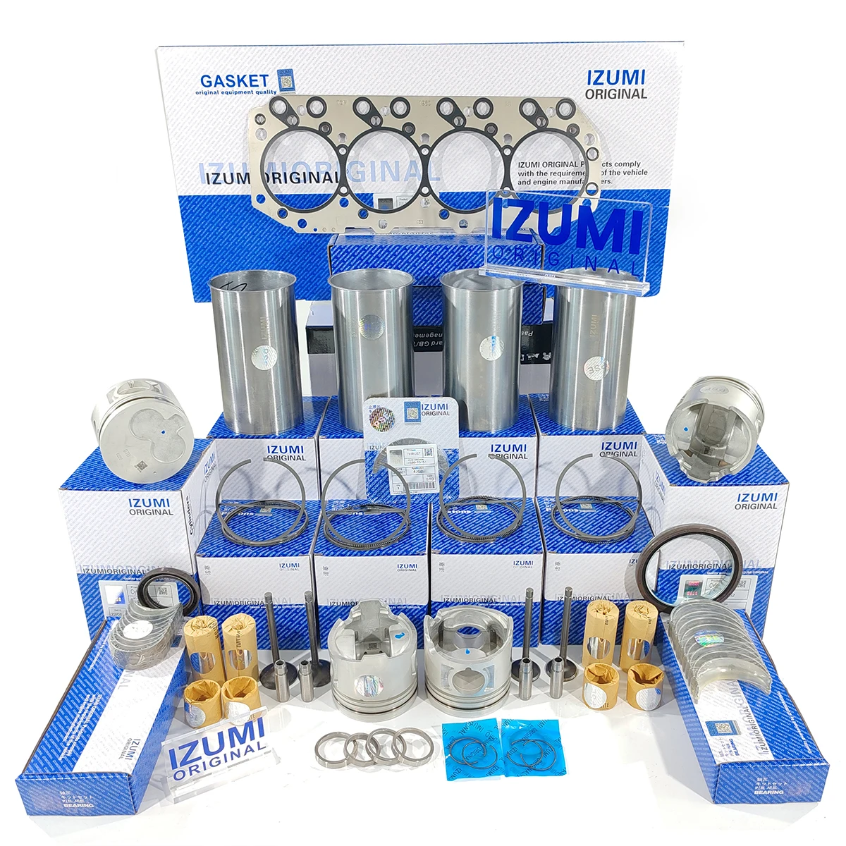 

IZUMI ORIGINAL High Quality 4JG2 Cylinder Head Gasket With Oil Passage 4JG2 Machinery Engine Parts