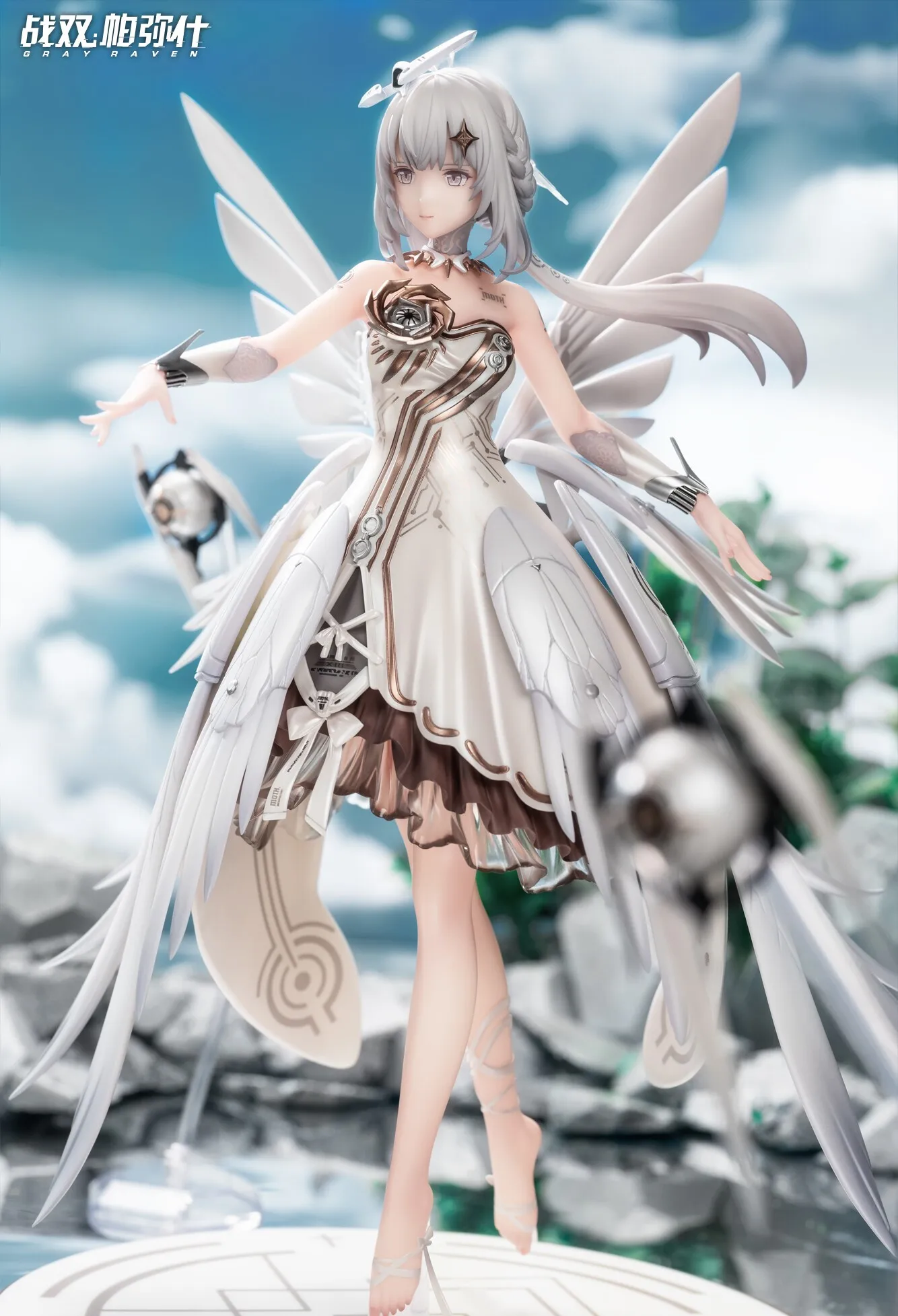 Judai Original APEXTOYS Punishing Gray Raven Liv Wings of Promised Daybreak PVC Action Figure Model Doll Toys