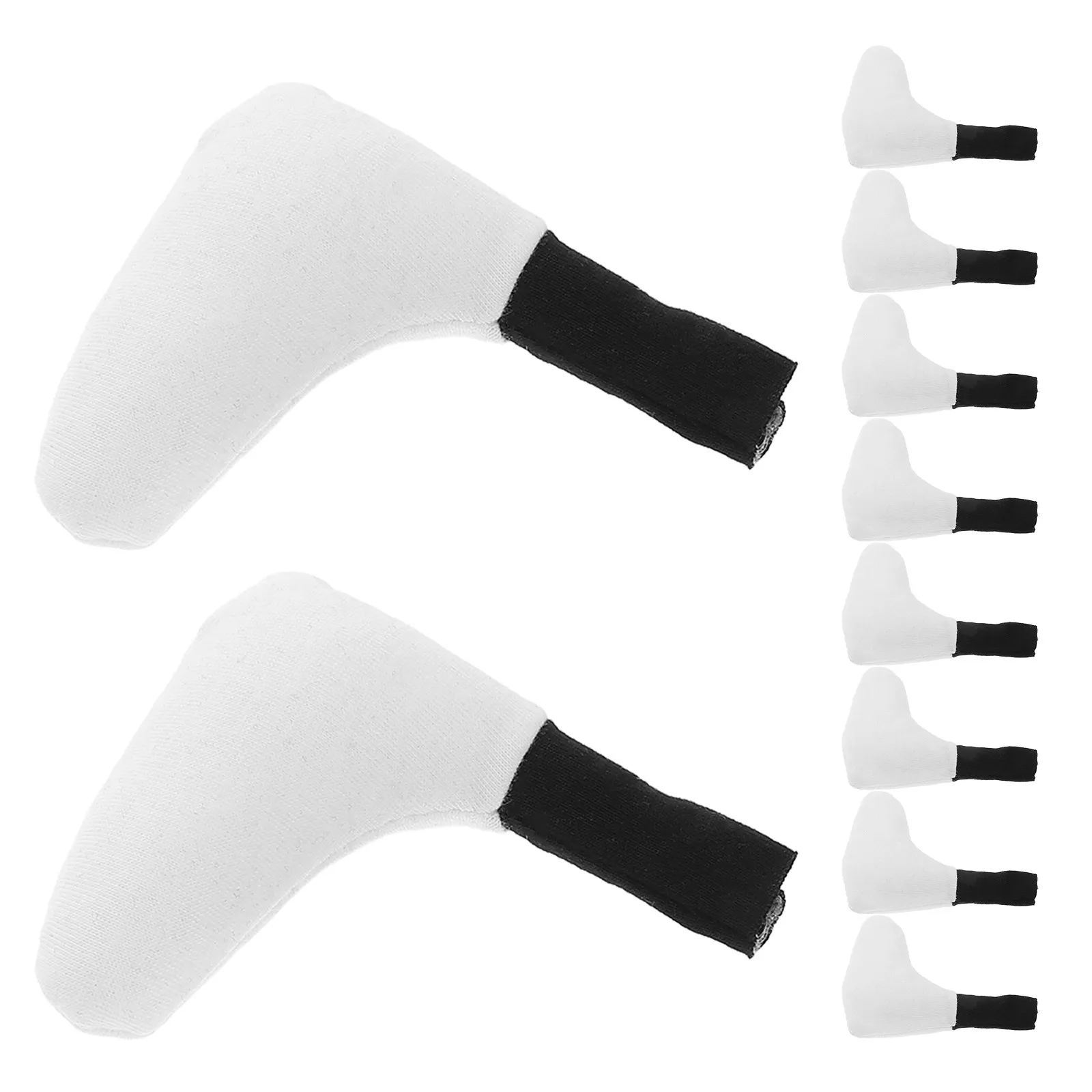 

10Pcs Cotton Stuffed DIY Making Leg Accessories Unique Jointed Flexible Foot Parts for Handmade Craft Projects Replacement Feet