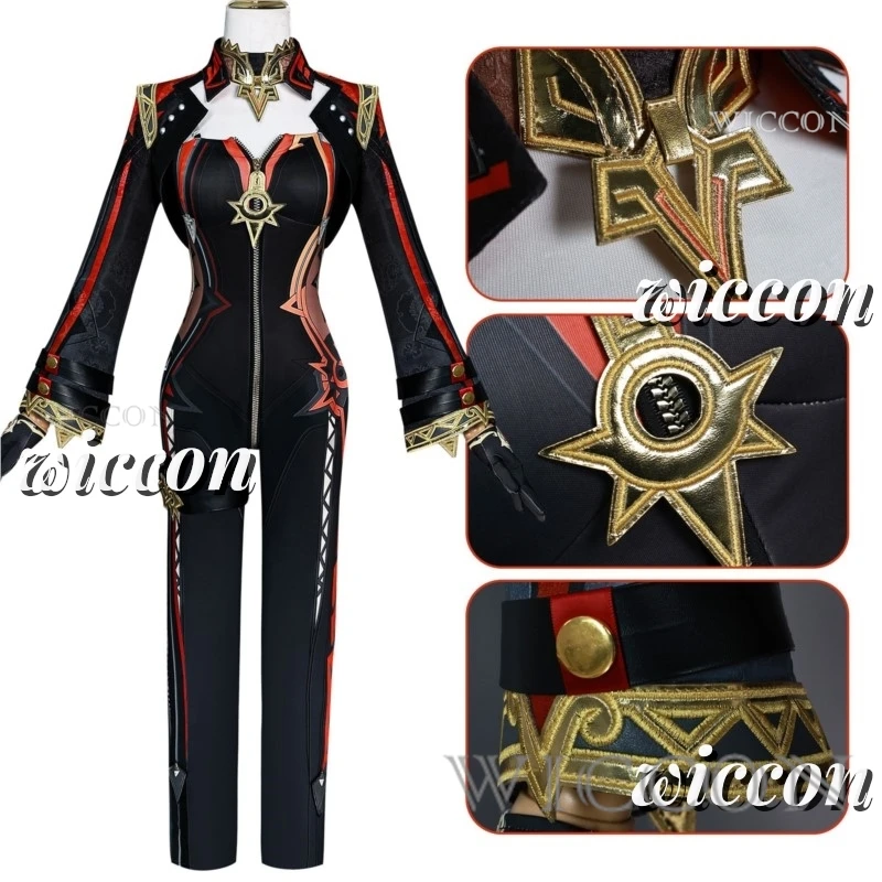 Mavuika Cosplay Costume Genshin Impact Pyro Archon Game Suit Sexy Uniform Cosplay Costume Halloween Party Role Play Outfit Women