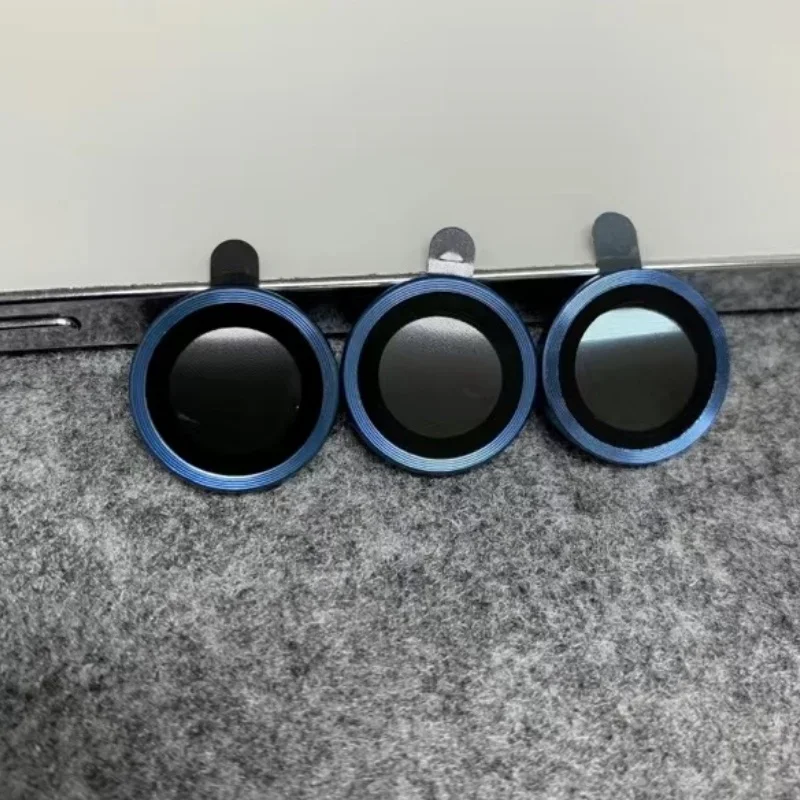 2-3 قطعة فيلم عدسة الكاميرا المعدنية آيفون 17 16Pro ماكس 15 زائد برو ماكس HD عدسة الزجاج المقسى آيفون 12 13 Mini 11Pro ماكس