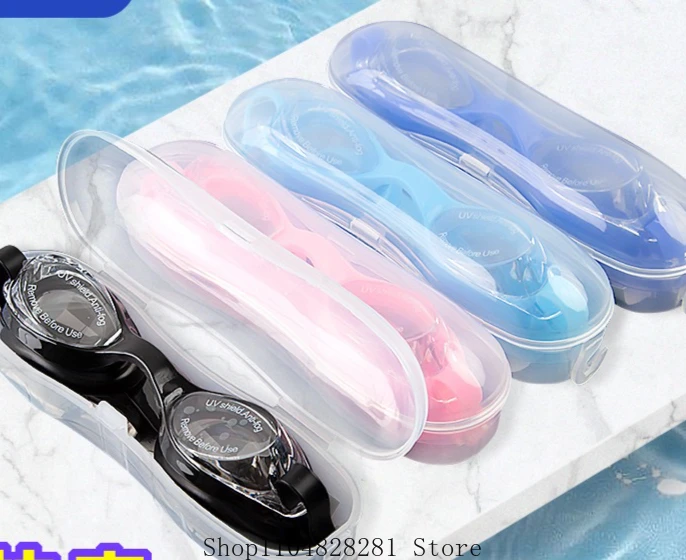 

Водонепроницаемые очки для плавания, универсальные силиконовые очки для плавания для детей и взрослых оптом, плоские легкие, многоцветные на выбор.