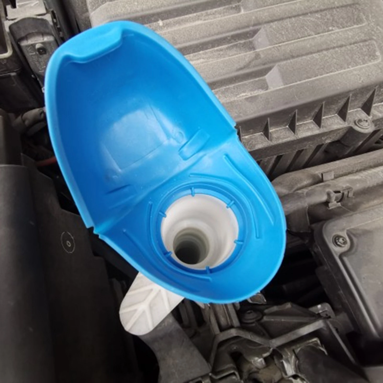 Wiper Washer Fluid Filler Lid Funnel Tank Reservoir Cap Cover For Peugeot 301 307 308 408 508 3008 4008 For Citroen C5 C4L C2