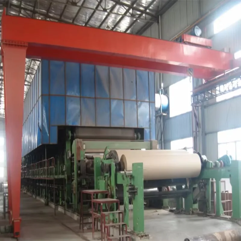 Industrial Paper Making Equipment Automatic Tissue Paper Production Line High Capacity Manufacturing Machine