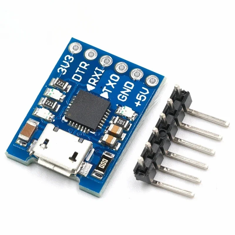 5PCS CJMCU CP2102 MICRO USB to UART TTL Module 6Pin Serial Converter UART STC Replace FT232