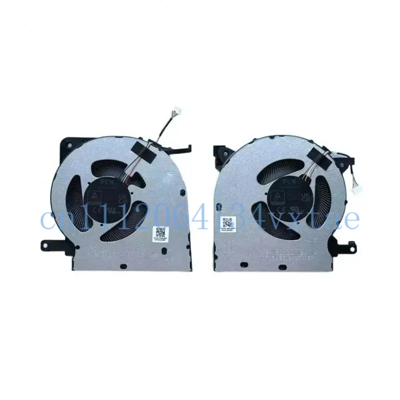 5F10S14332 5F10S14333 Nouveau pour Legion 5 15IAX10 83F0 Ventilateur de refroidissement CPU/GPU pour ordinateur portable DC12V 0.4