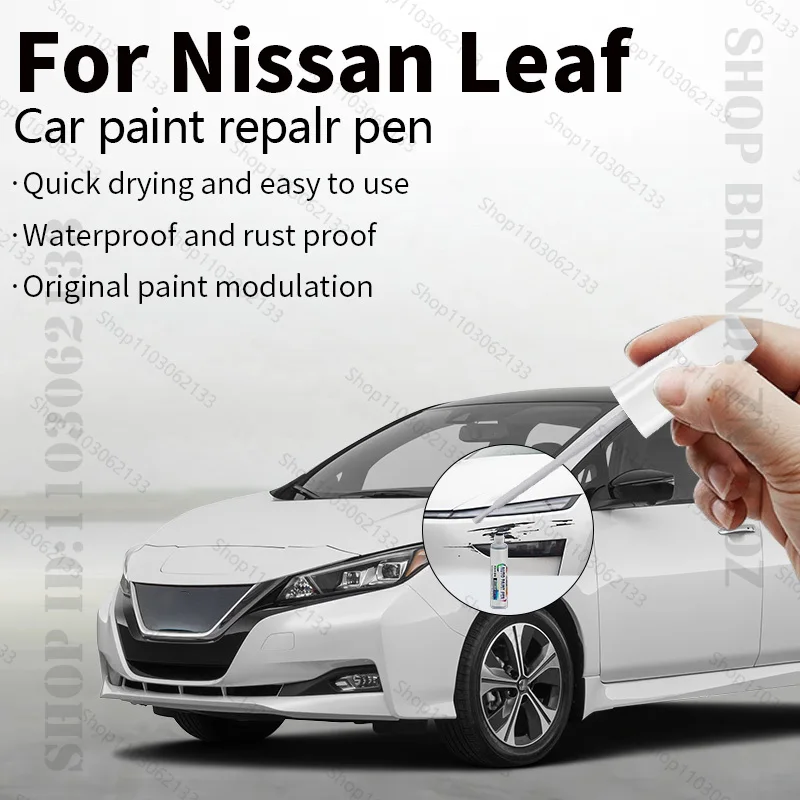 

Ручка для ремонта автомобильной краски для Nissan Leaf 2010-2025, аксессуары для ремонта царапин, синий RAY, белый QAK Sliver K23, черный KH3
