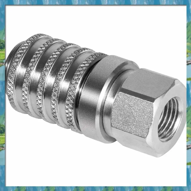 Mar.PD242 Series PD Steel Hydraulic Test Port Quick Connect Coupler With Female Pipe Thread And Diagnostic Equipment
