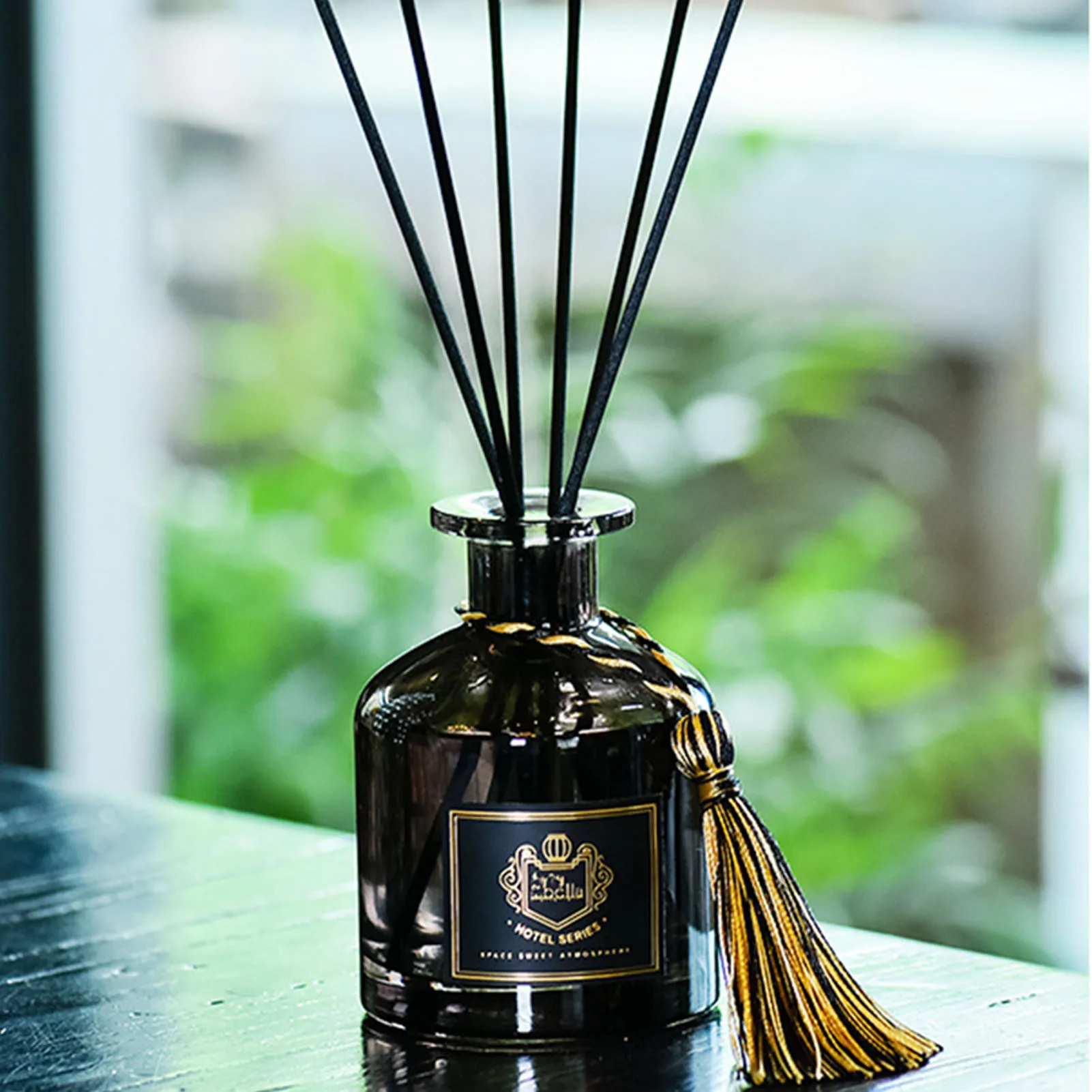 50ml Home Fragrance Diffuser Oil Scented Oil with 6 Diffuser Sticks Gift for Friends Family Members