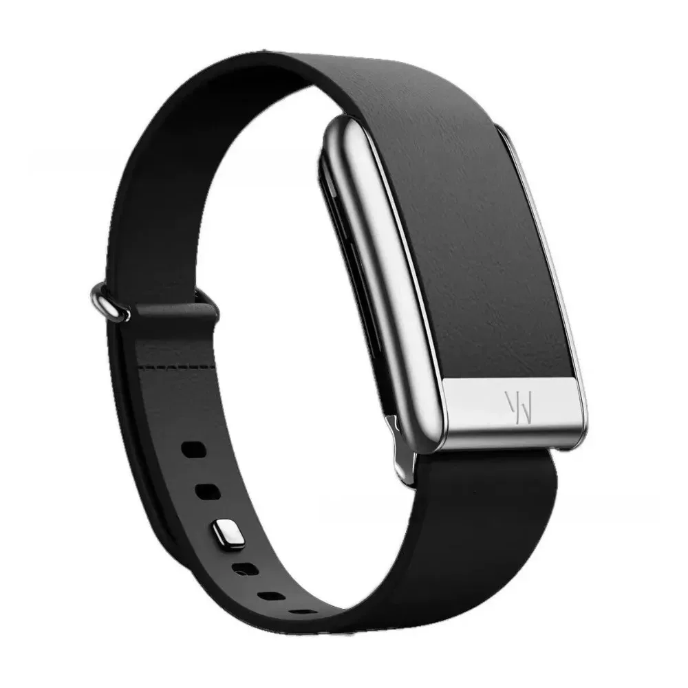 WHOOP 5.0 PEAK Genuine Leather Strap Metal Frame W Logo Replacement Band Premium Wristband Business Casual Style