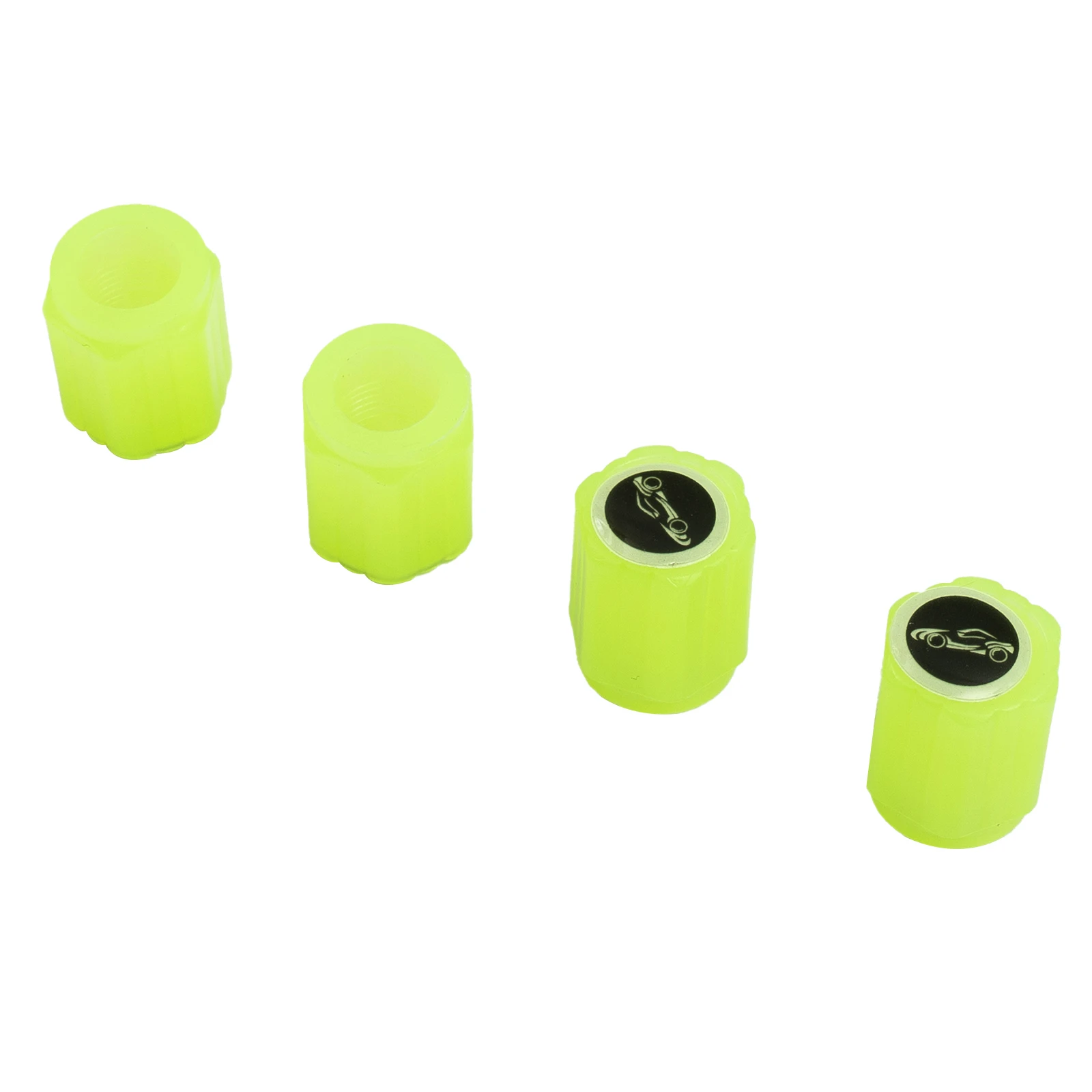 

2022 New Cycling Cooler For Car Night Stem 4pcs Valve Green Luminous Motorcycles Rubber SUV Tire Truck Bicycles