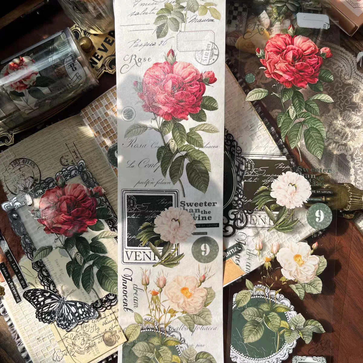 Yier [Clearance Products] Washi Tape Pet Handbook Collage Tape