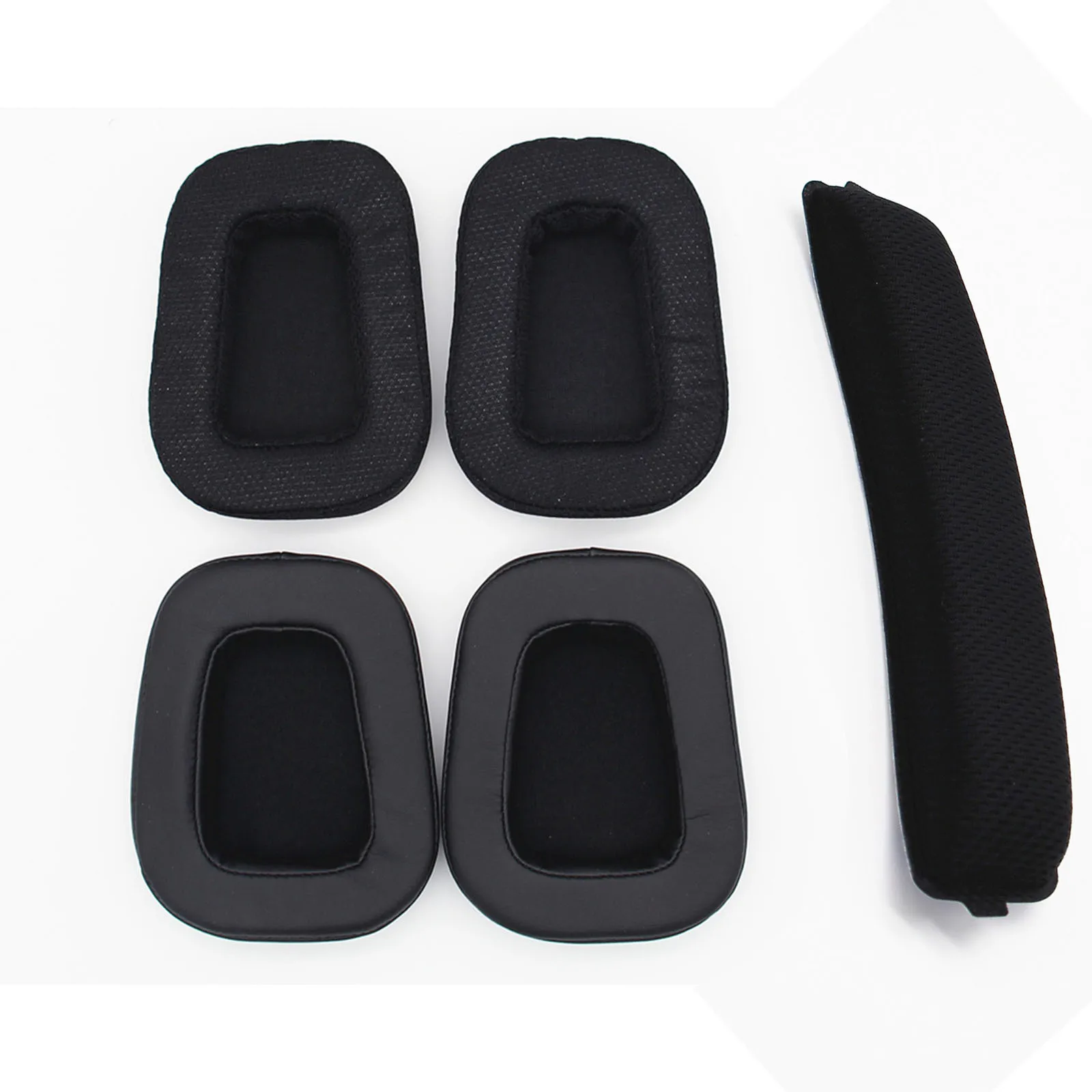 Cuscinetti Auricolari E Fascia Di Ricambio Per Logitech G435 – Memory Foam Morbido, Isolamento Acustico, Facili Da Montare