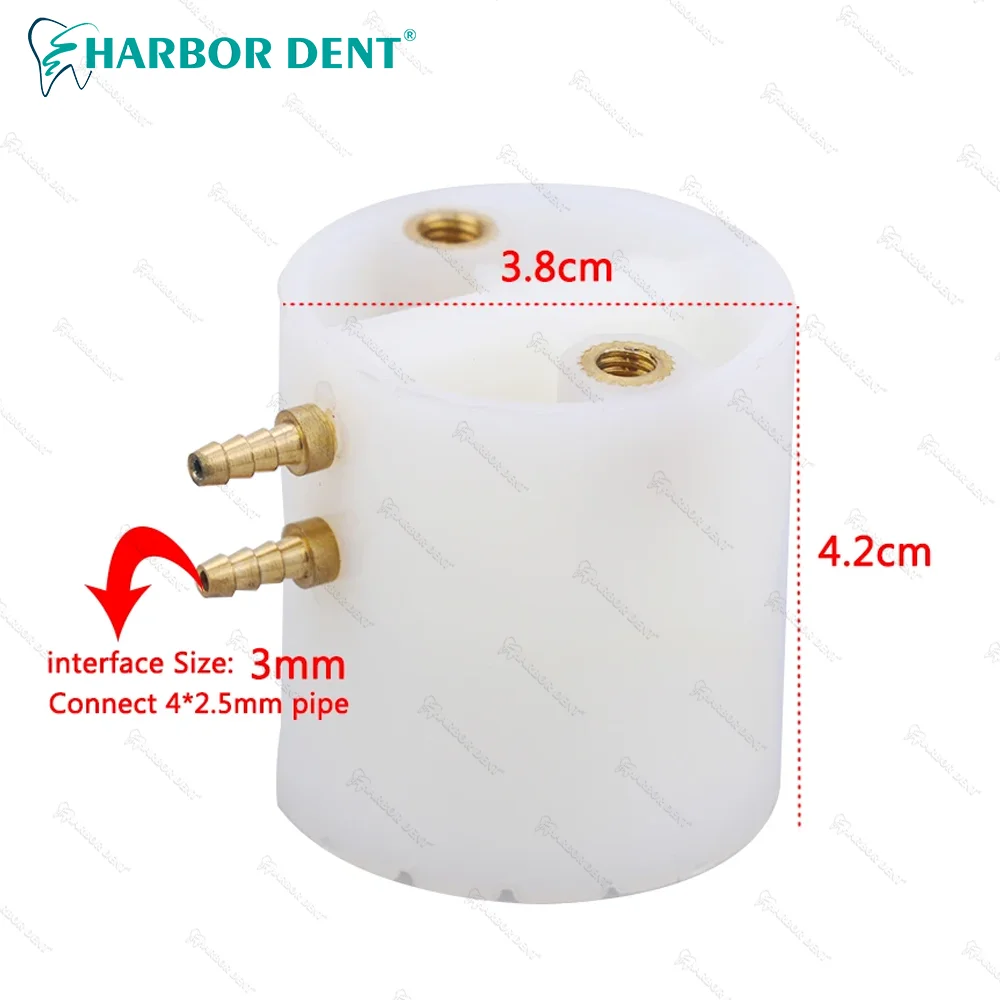 Dental Water Bottle Cover Dentist Chair Unit White Plastic Transparent Bottle Cap Dentistry Product Equipment